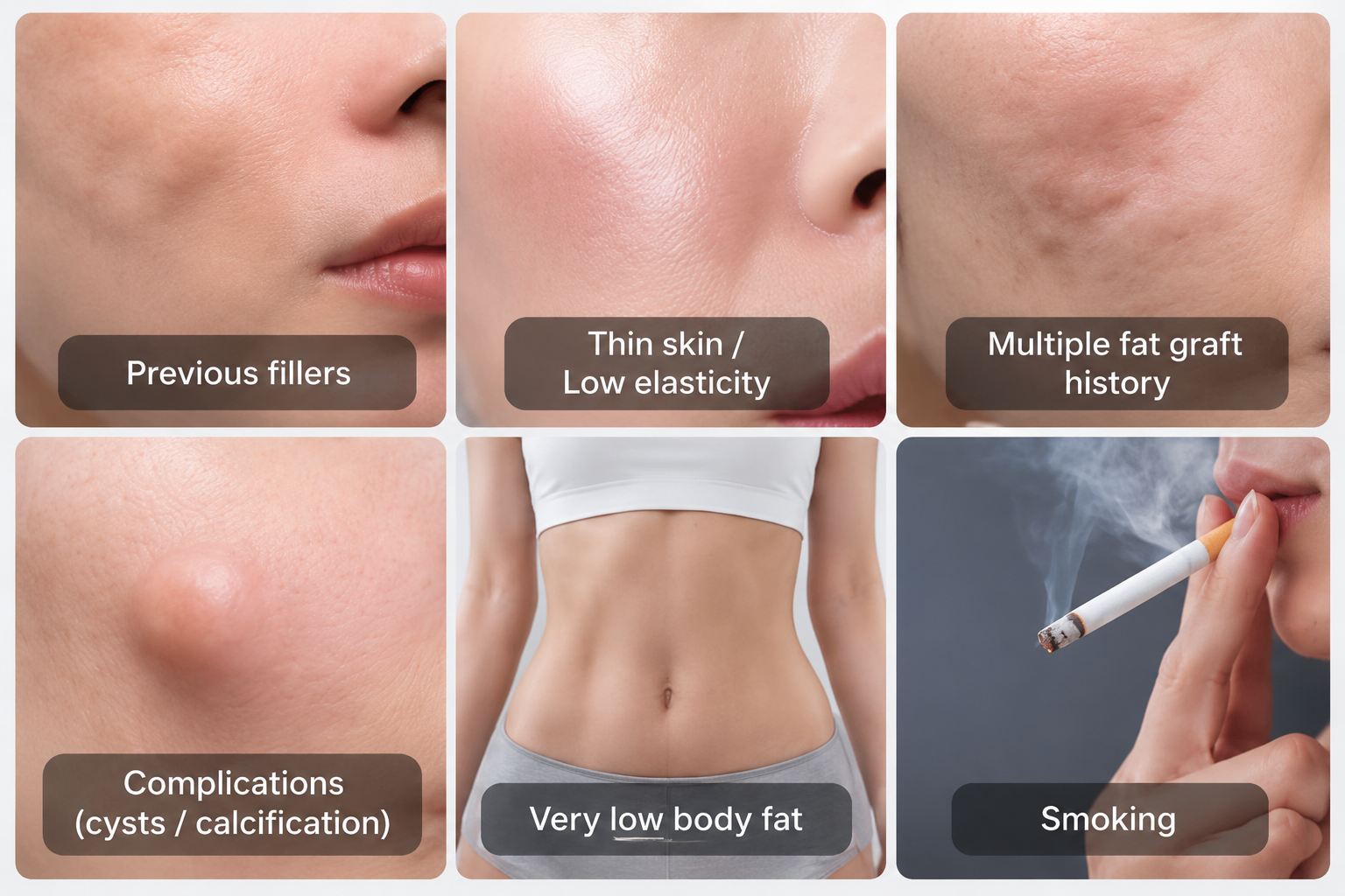 When Facial Fat Grafting Gets Complicated — What to Check Before PAMI Fat Grafting