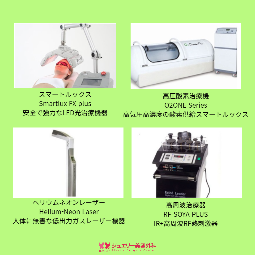 整形後のケアはジュエリーアフターケア