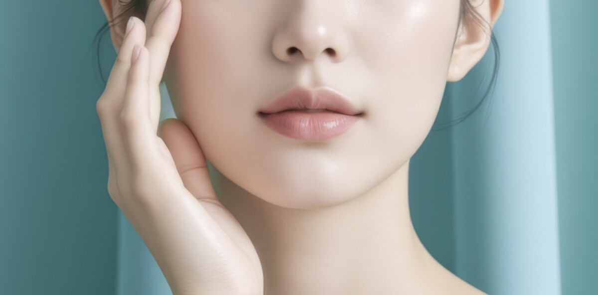 Clean skin after LDM treatment